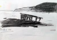 Miatland Bay wreck_ sketch -Bouddi Collection_ Watercolour on paper.jpg